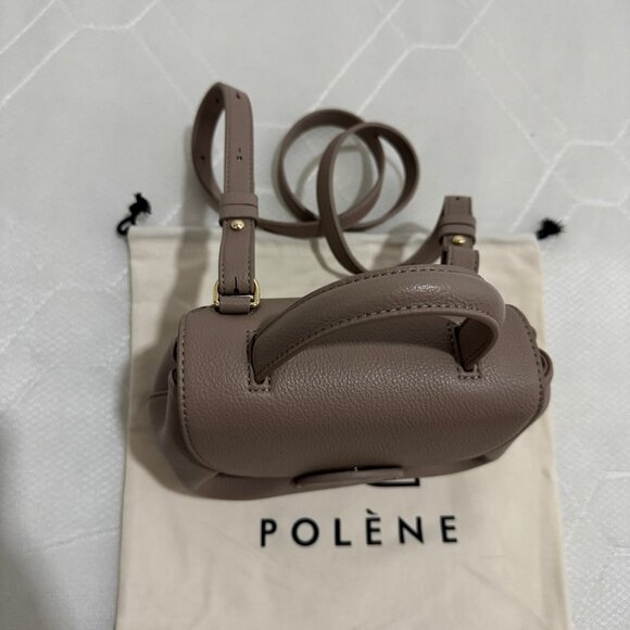 Polène Numéro Un Nano Edition Textured Taupe - Picture 5 of 10